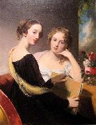Thomas Sully Portrait of the Misses Mary and Emily McEuen painting
